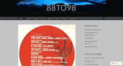Desktop Screenshot of 88to98.co.uk